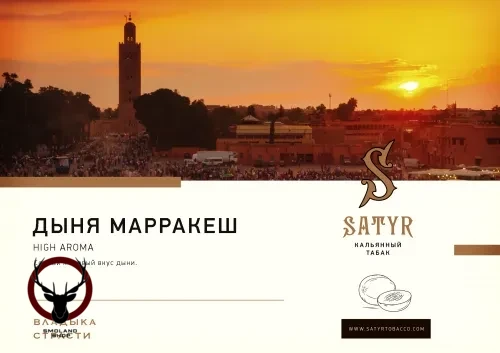 Табак для кальяна Satyr Melon sun 25 гр