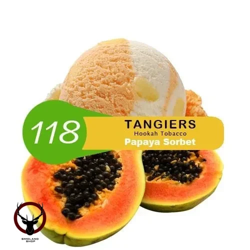 Табак Tangiers Noir (Танжирс) Акциз - Papaya Sorbet (Папая сорбет) 250 гр.