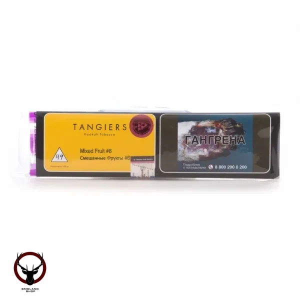 Табак Tangiers Noir Акциз - Mixed Fruit #6 100 гр. (Смешанные Фрукты #)