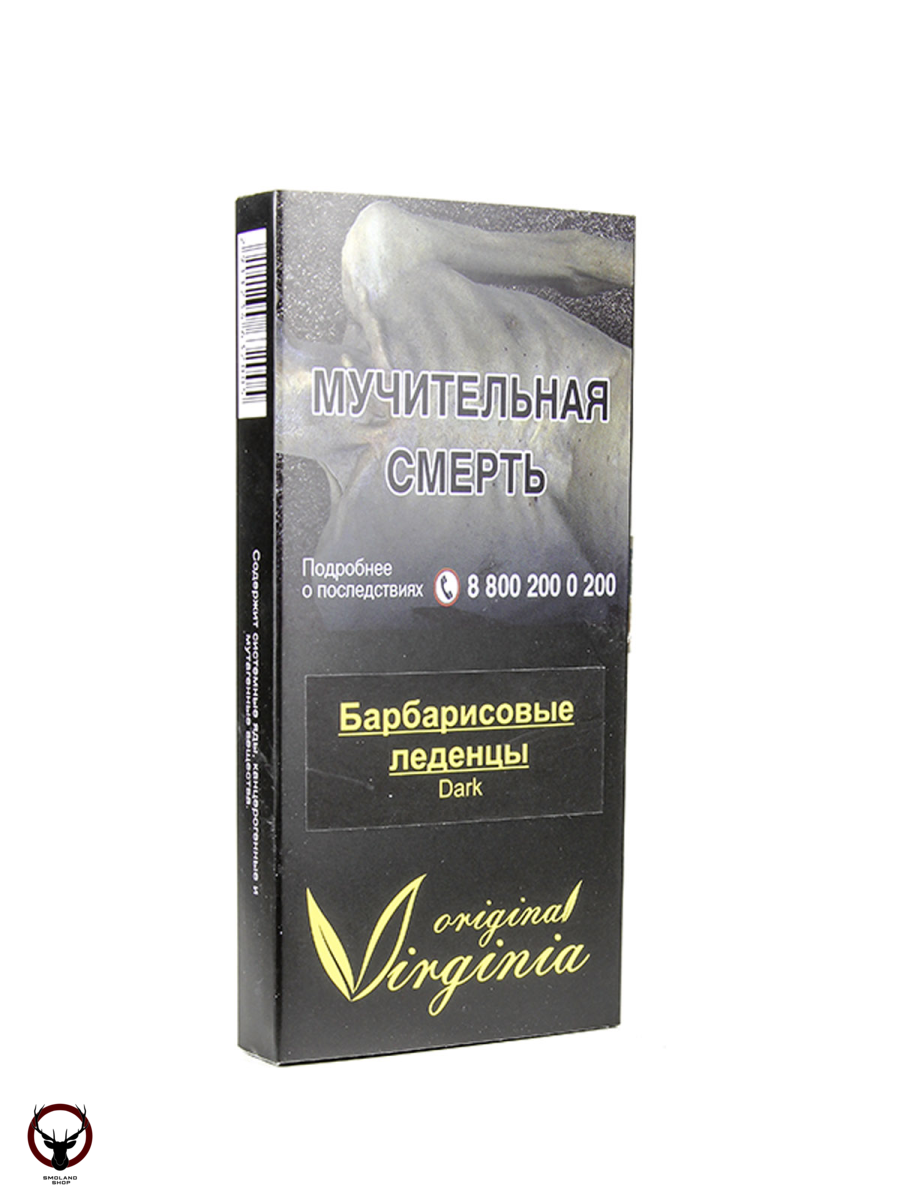 Табак Original Virginia Dark – Барбарисовые леденцы 50 гр.