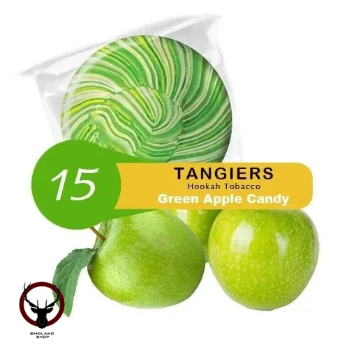 Табак Tangiers Noir Акциз -  Green Apple Candy 100 гр. (Конфеты Из Зеленого Яблока)