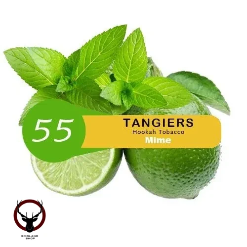 Табак Tangiers Noir Акциз -  Mime (Mint+Lime) 100 гр. (Пантомима (Мята+Лайм))