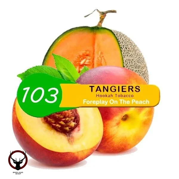 Табак Tangiers Noir Акциз -  Foreplay on the Peach (Персиковая прелюдия) 100 гр.