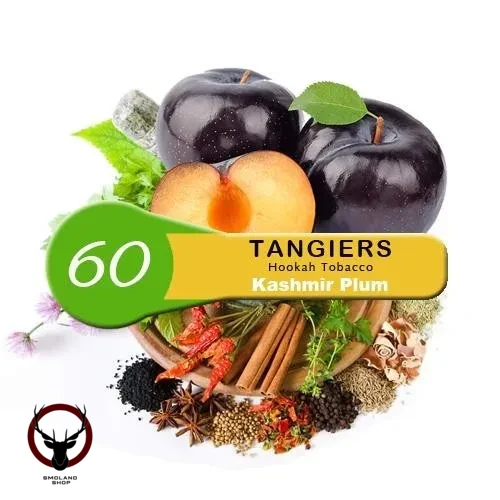 Табак Tangiers Noir Акциз -  Kashmir Plum  100 гр. (Кашмирская Слива)