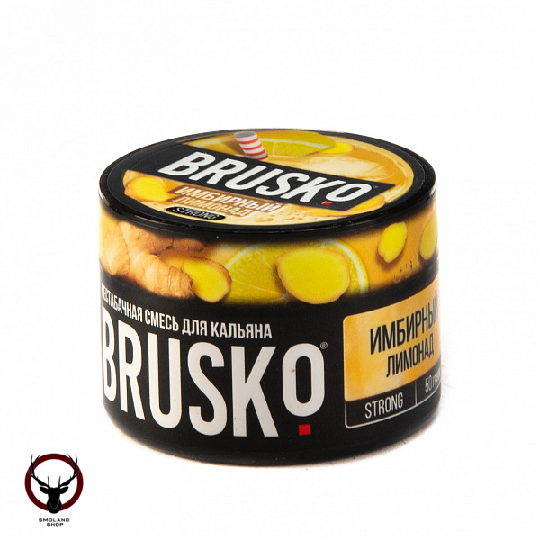 BRUSKO STRONG Имбирный лимонад 50гр МРК