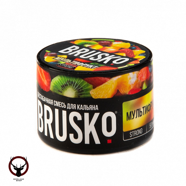 BRUSKO STRONG Мультифрукт 50гр МРК