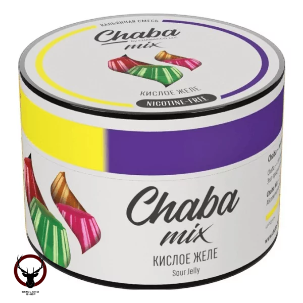 Chaba Кислое желе Nicotine Free 50 г МРК