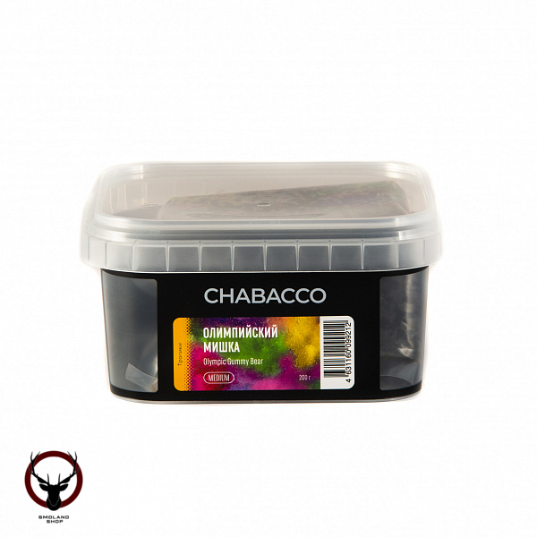 Chabacco MEDIUM Olympic gummy bear 200гр МРК