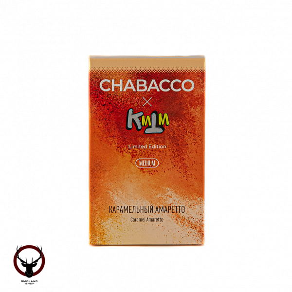 Chabacco MEDIUM Caramel amaretto 50гр МРК