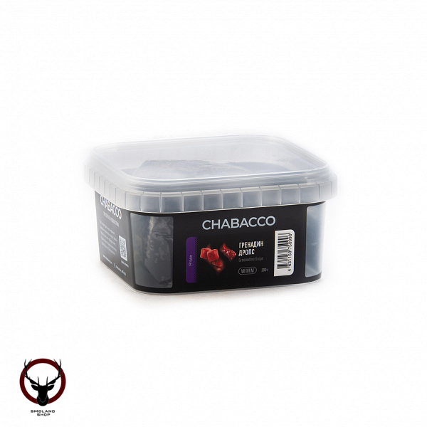 Chabacco MEDIUM Grenadine drops 200гр МРК