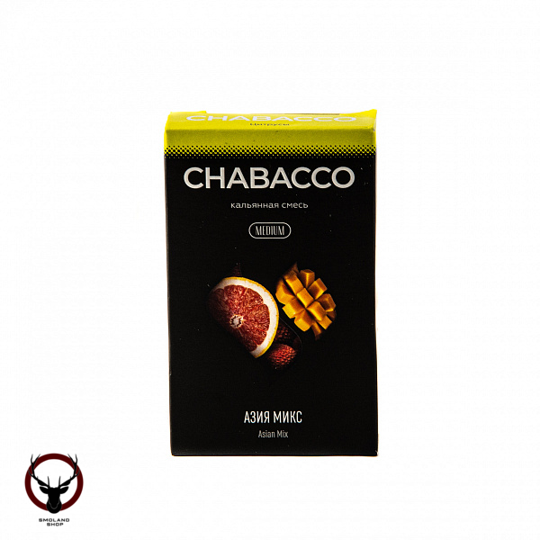 Chabacco MEDIUM Asian mix 50гр МРК