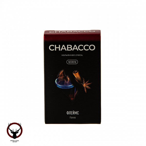 Chabacco MEDIUM Flames 50гр МРК