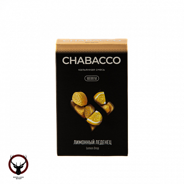 Chabacco MEDIUM Lemon drop 50гр МРК