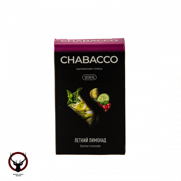 Chabacco MEDIUM Summer lymonade 50гр МРК