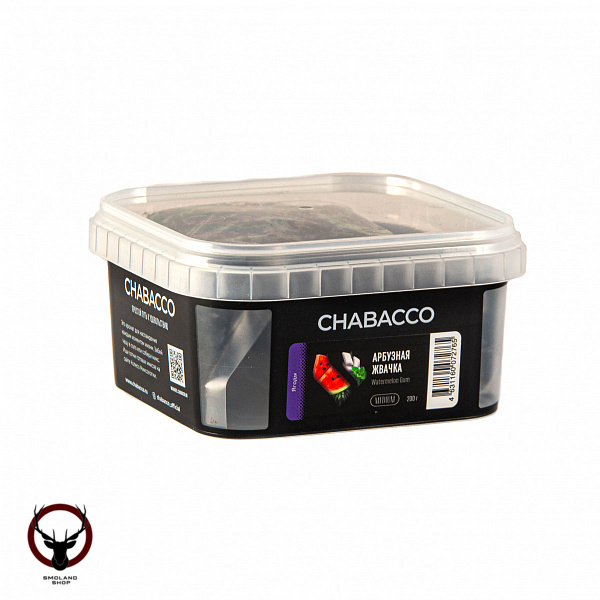 Chabacco MEDIUM Watermelon gum 200гр МРК