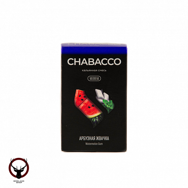 Chabacco MEDIUM Watermelon gum 50гр МРК