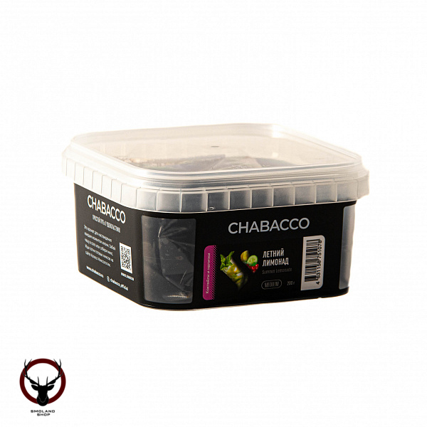 Chabacco MEDIUM Summer lemonade 200гр МРК