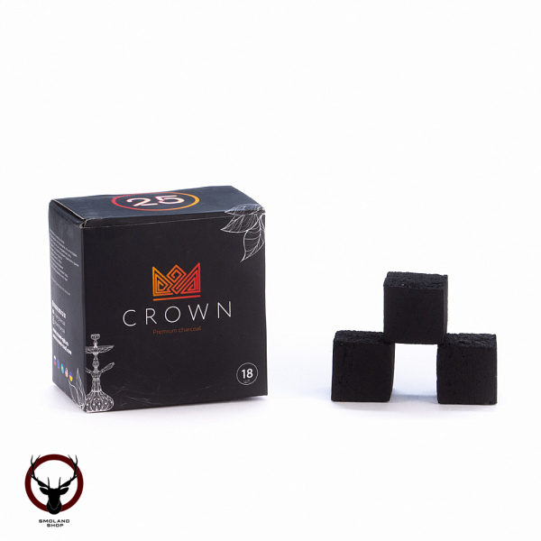 Уголь Crown кокосовый 18 шт (25 мм)