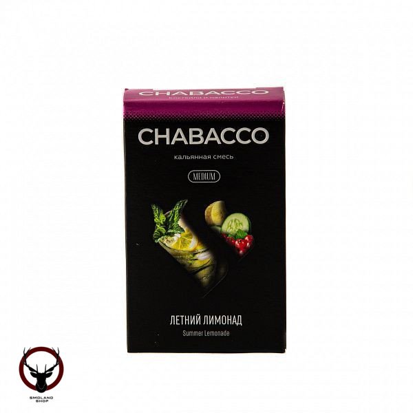 Chabacco MEDIUM Summer lemonade 50гр МРК