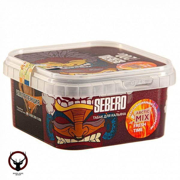 Табак для кальяна Sebero Arctic Mix Fresh time 200гр