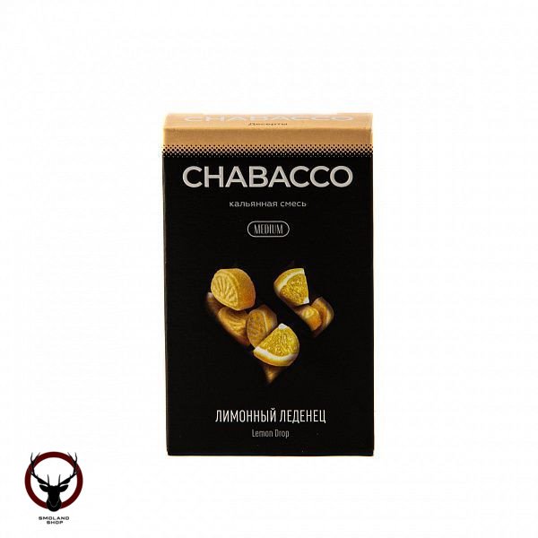 Chabacco Mix MEDIUM Lemon drop 50гр МРК