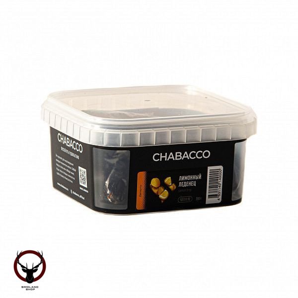 Chabacco Mix MEDIUM Lemon drop 200гр МРК