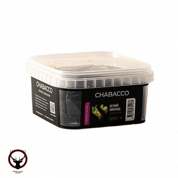 Chabacco Mix MEDIUM Summer lemonade 200гр МРК