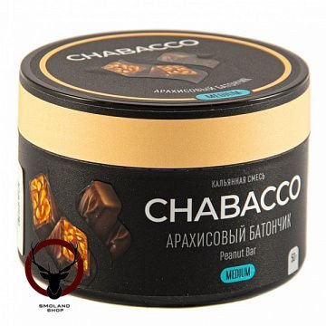 Chabacco MEDIUM Peanut bar 50гр МРК