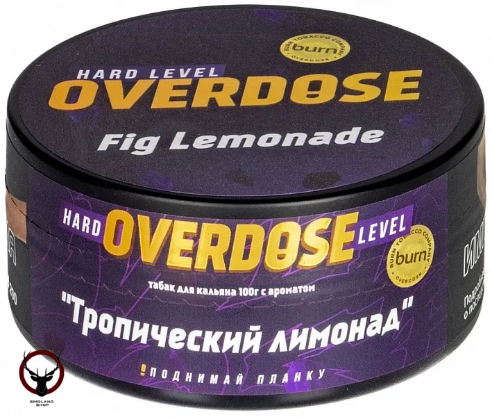 Табак для кальяна Overdose Fig Lemonade 100гр