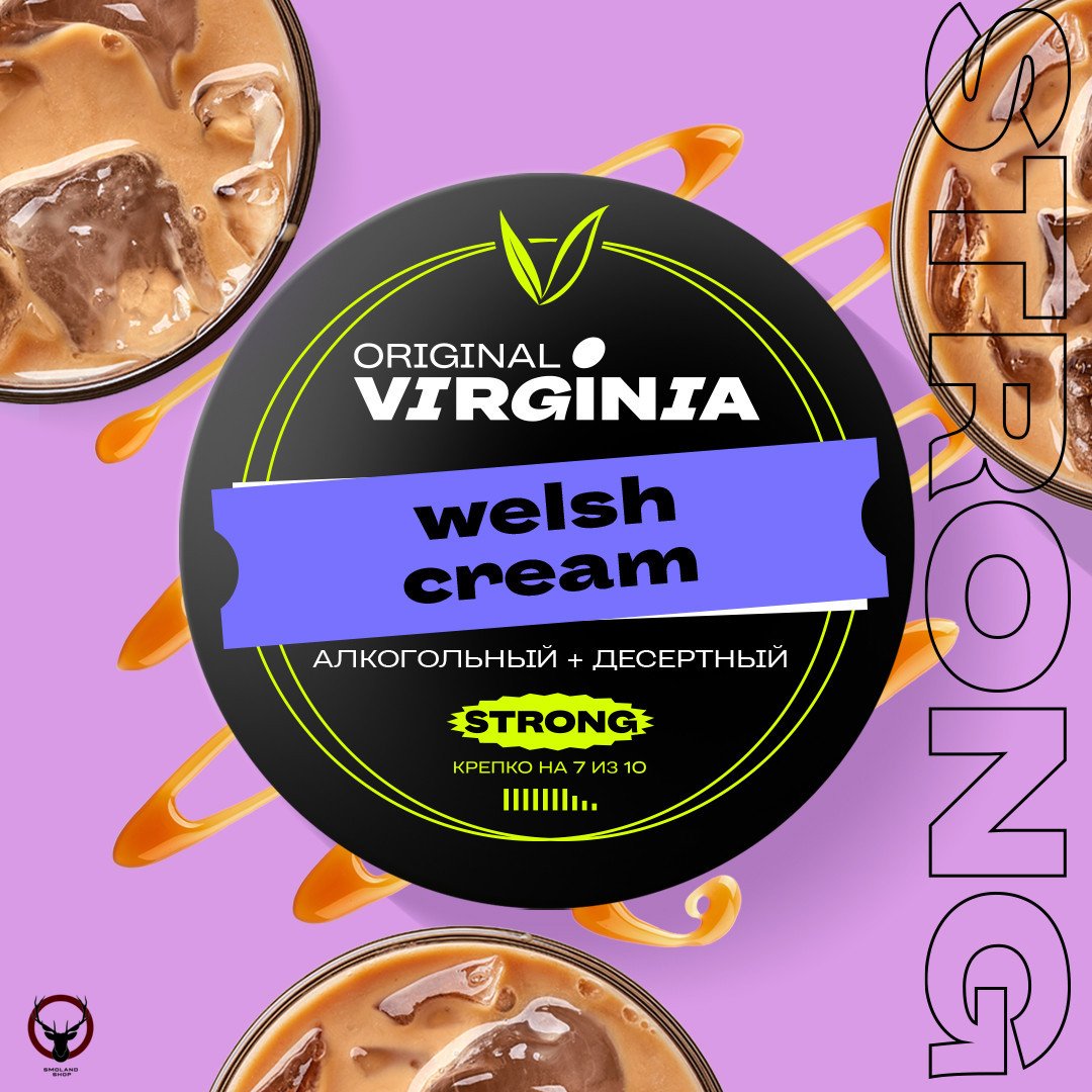 Original Virginia Strong Welsh cream 25гр МРК