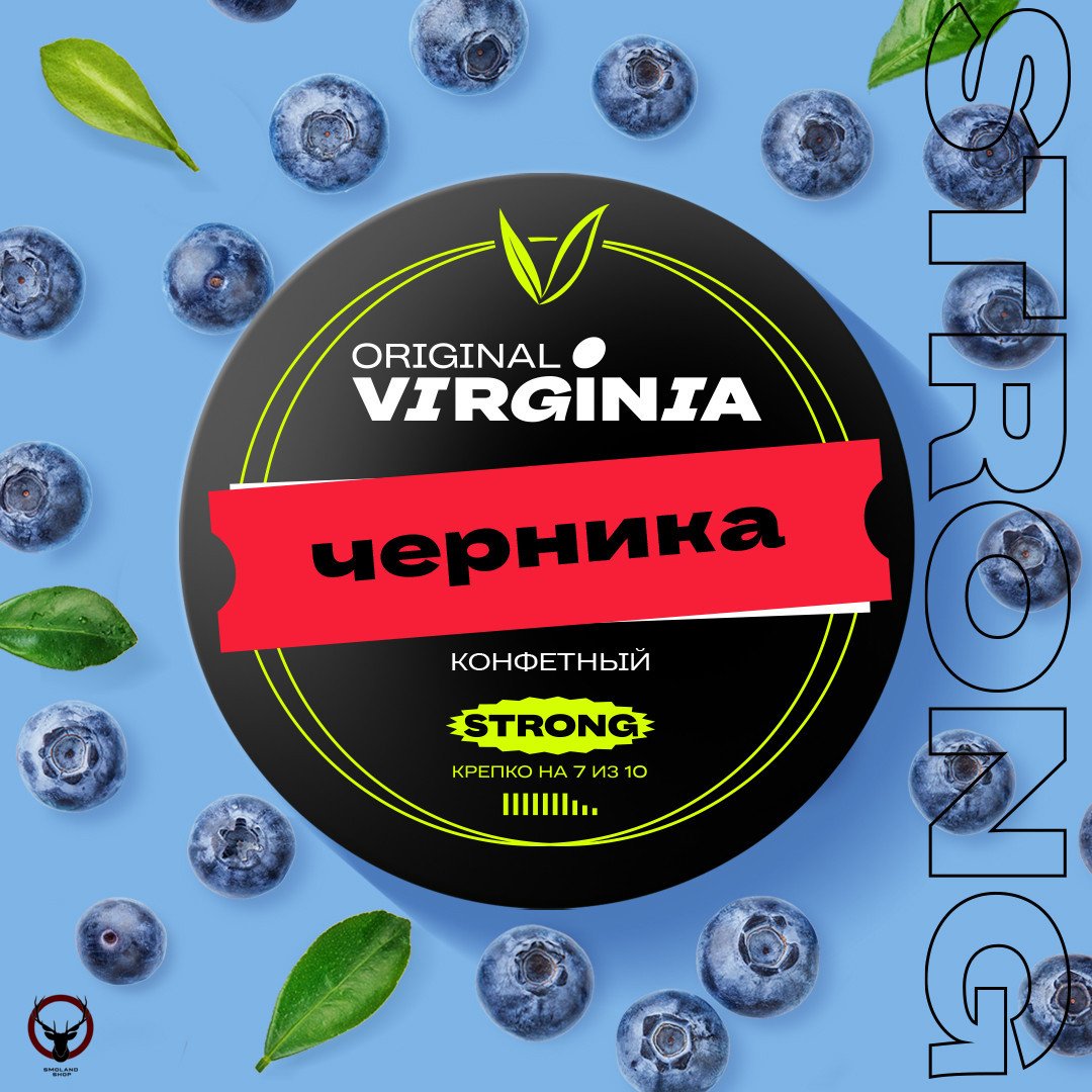 Original Virginia Strong Черника 25гр МРК