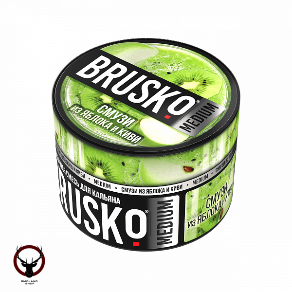 BRUSKO MEDIUM Смузи из яблока и киви 50гр МРК