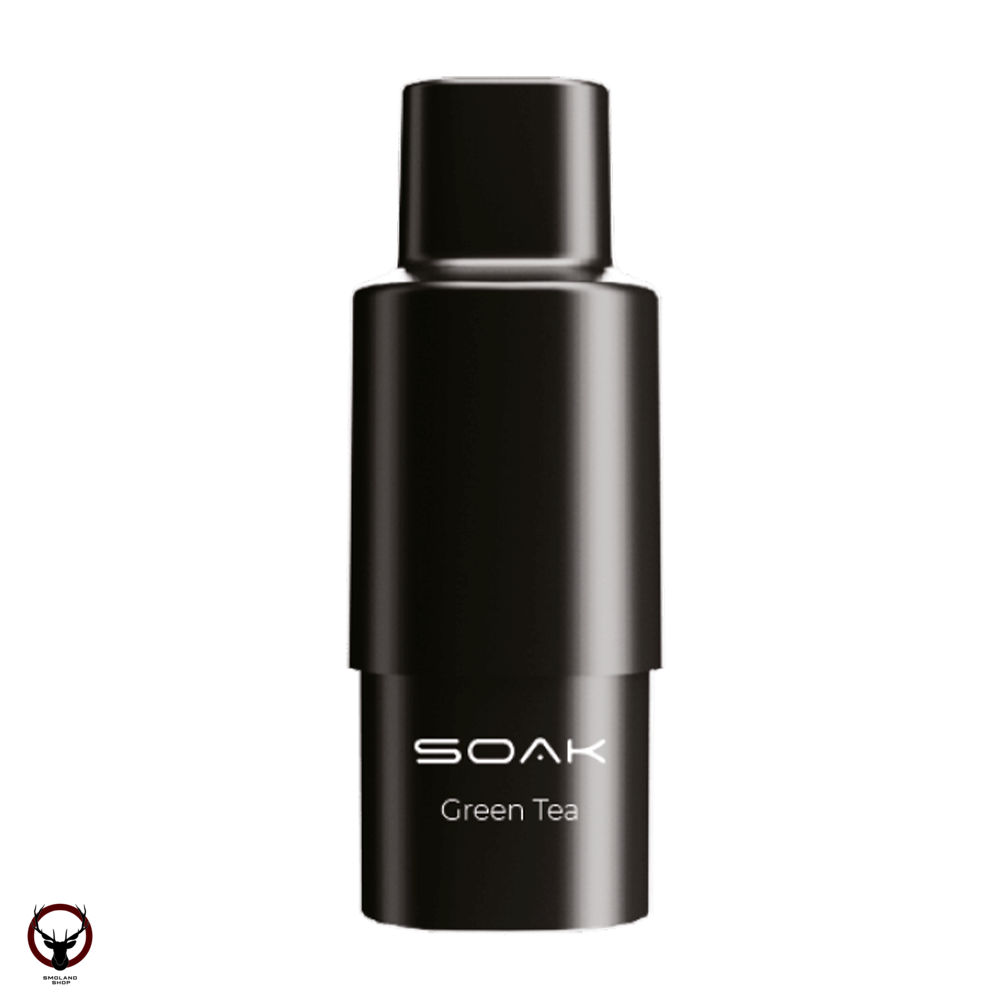 Картридж SOAK Q Зелёный чай (1500 затяжек) МРК