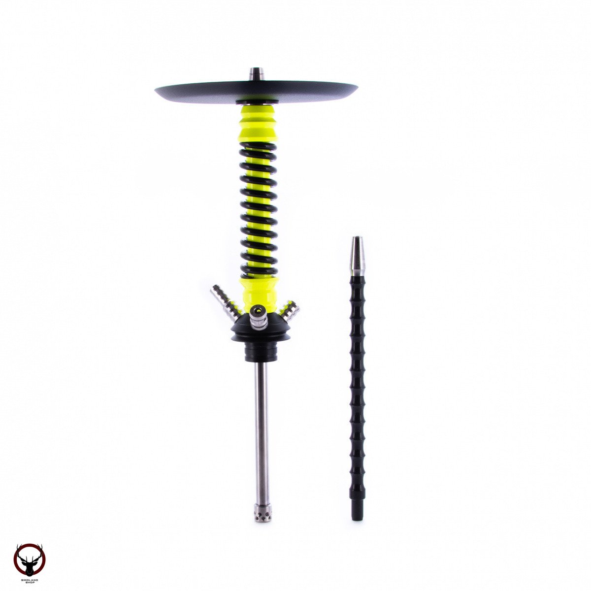 Кальян MAMAY CUSTOMS Coilovers MINI жёлтый ф-чёрный (без колбы) гр. космос