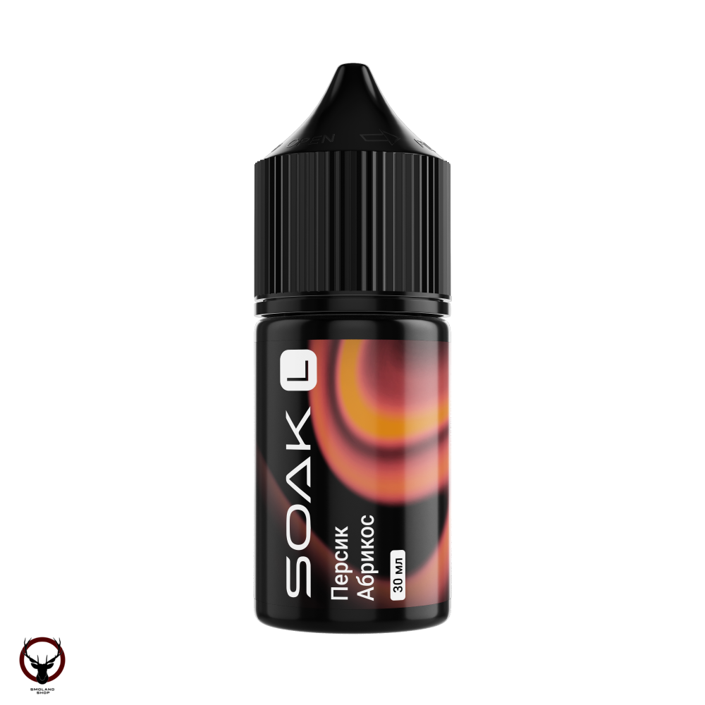 Жидкость SOAK L30 Peach Apricot 30 мл 2 мг МРК