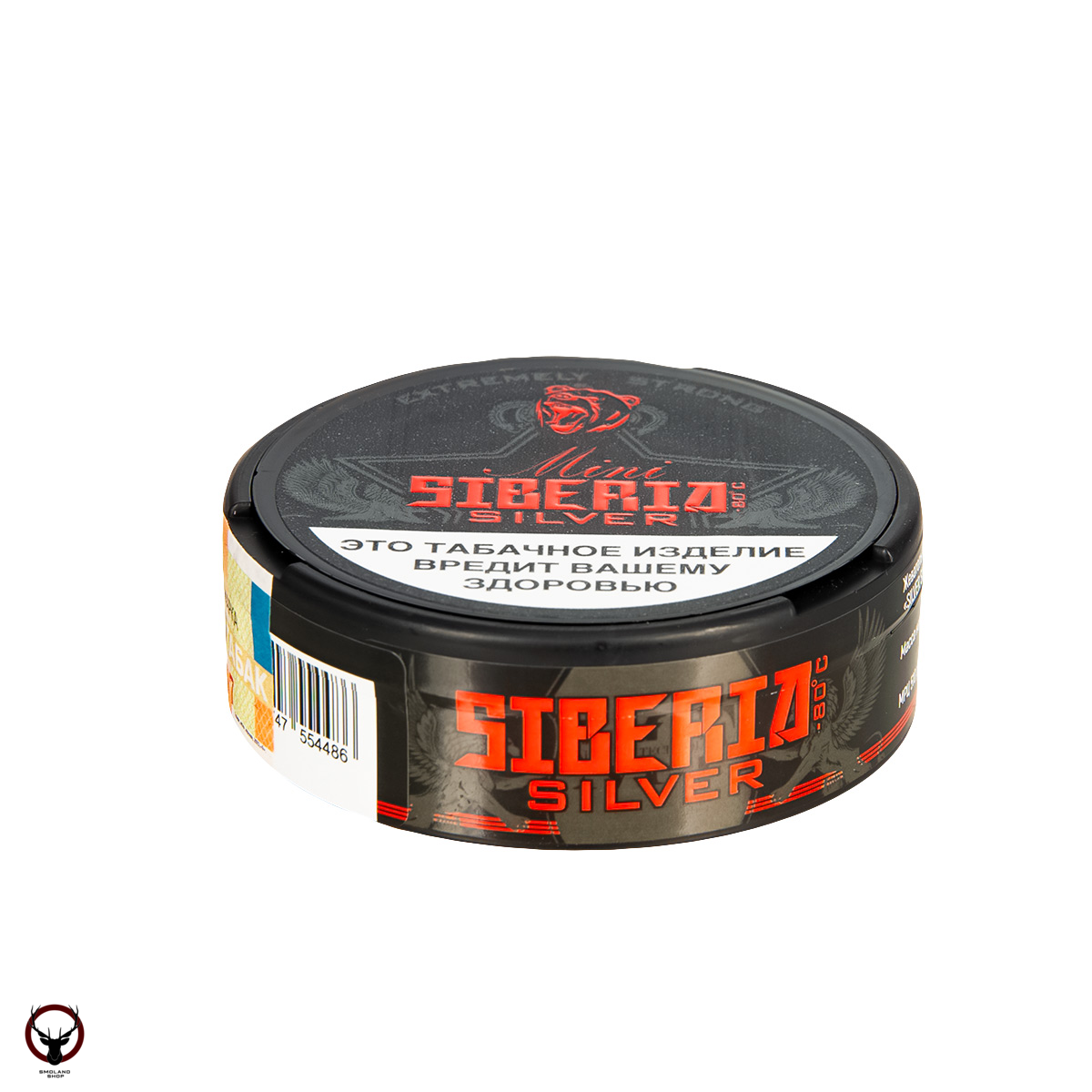 Табак жевательный SIBERIA SILVER Mini МРК
