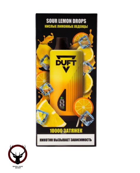 DUFT Sour Lemon Drops (10000 затяжек) МРК