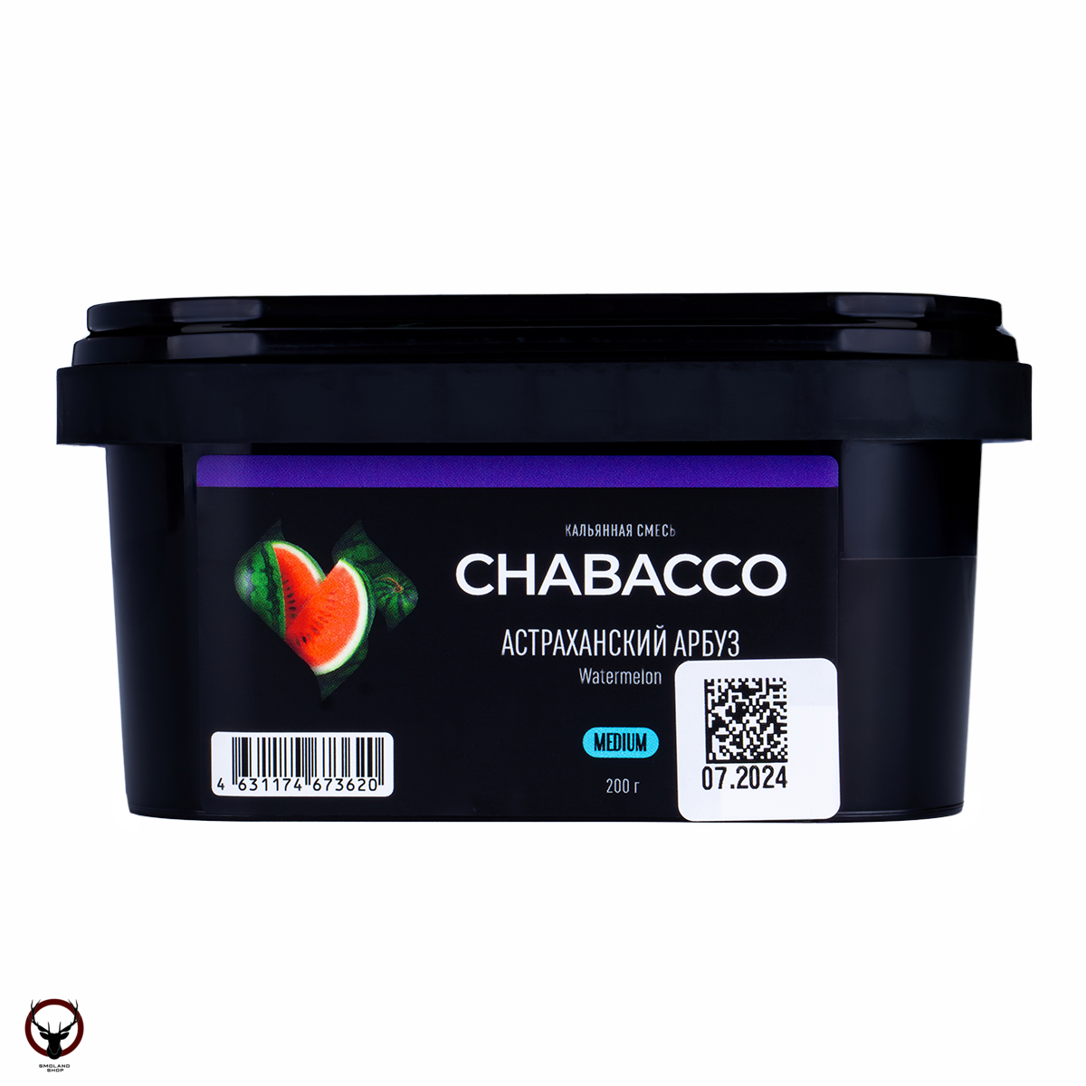 Chabacco MEDIUM Watermelon Astrakhan 200гр МРК